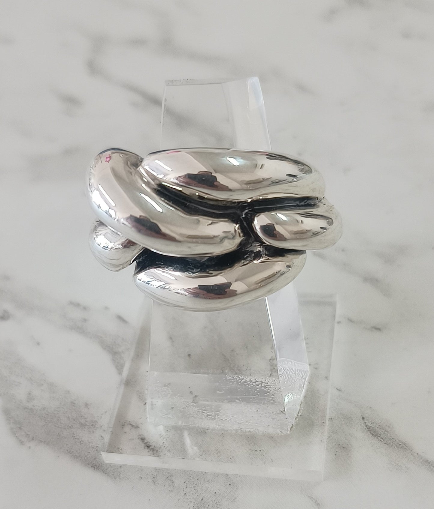 ANILLO DE PLATA ELECTROFORMADO