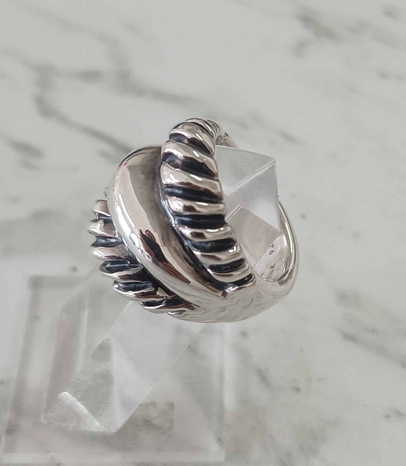 ANILLO DE PLATA .925 ELECTROFORMADO