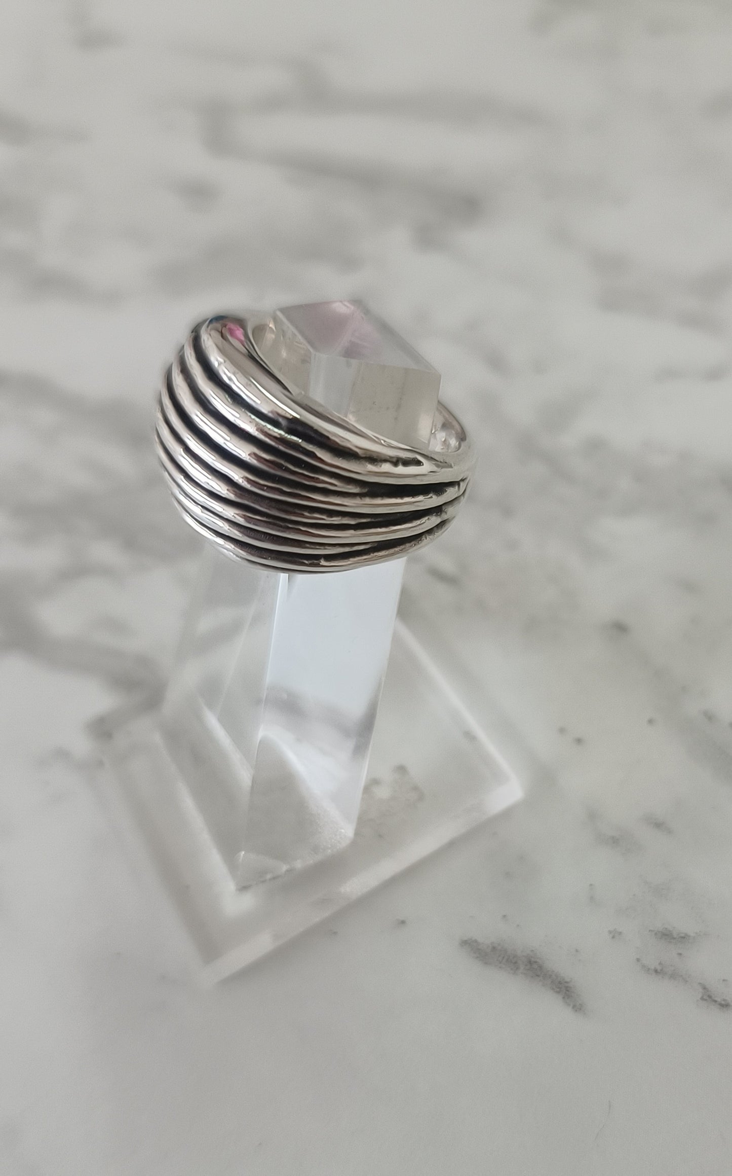 ANILLO DE PLATA .925 ELECTROFORMADO