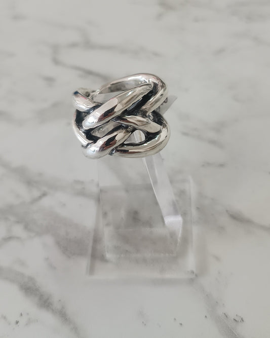 ANILLO DE PLATA ELECTROFORMADO